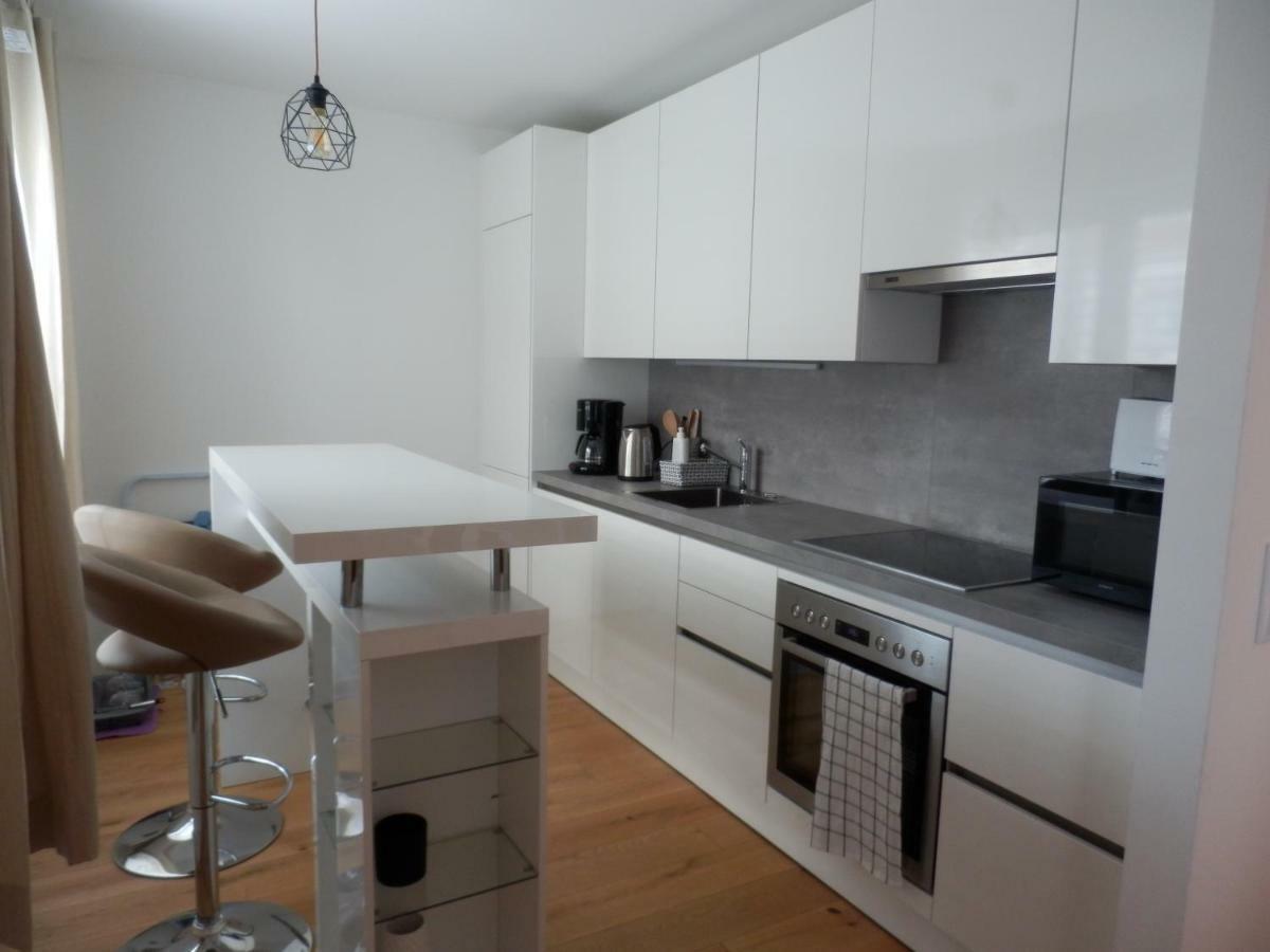 Spacious, Modern 1-Bdrm Apt Near Vic & Austria Ctr Viena Exterior foto